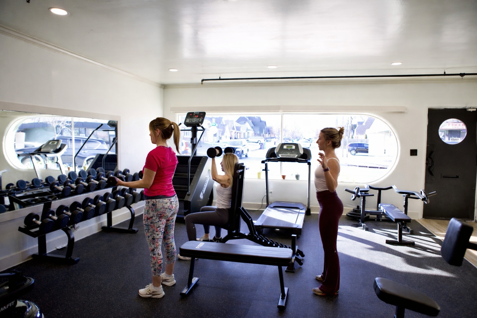 Ketch Wellness studio interior with natural lighting and professional equipment